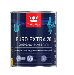 TIKKURILA EURO EXTRA 20 0,9 Л