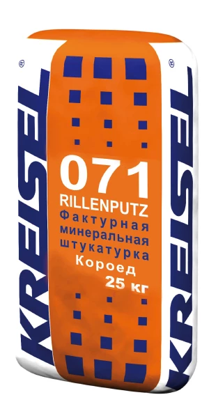 Декоративная минеральная штукатурка RILLENPUTZ 071 Декоративная минеральная штукатурка RILLENPUTZ 071